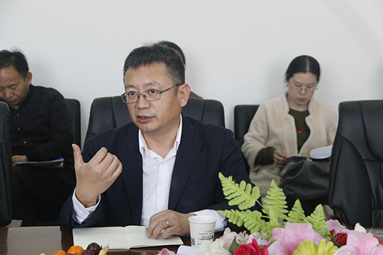 集團公司董事長(cháng)黃道元發(fā)表講話(huà)