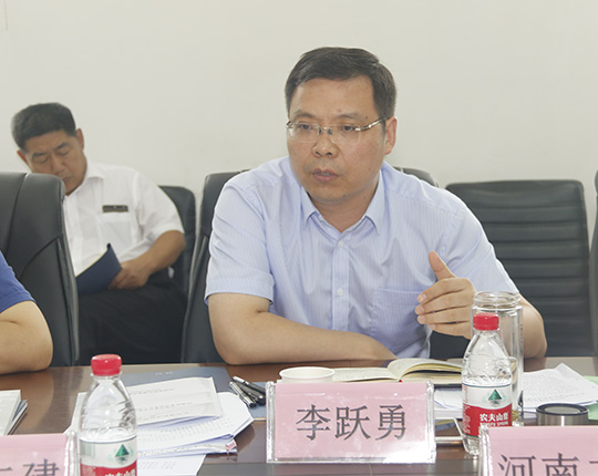 新鄉市副市長(cháng)李躍勇發(fā)表講話(huà)