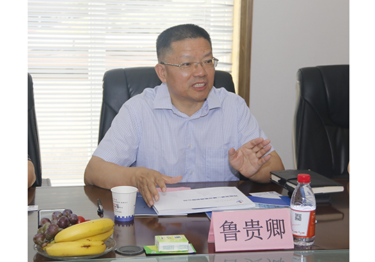 中施企協(xié)信息化專(zhuān)家委員會(huì )副主任魯貴卿對我公司信息化建設提出指導意見(jiàn)