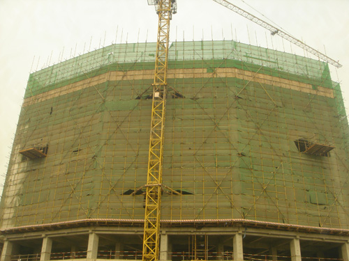 正在建設中的新鄉人防“ 07.01 ”工程