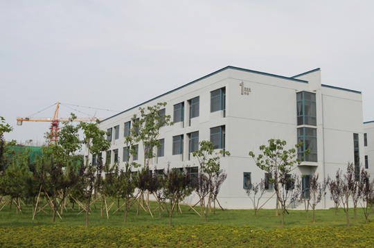石島灣核電廠(chǎng)1#宿舍樓飾面清水混凝土效果