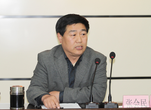 集團公司黨委書(shū)記張會(huì )民作黨委工作報告
