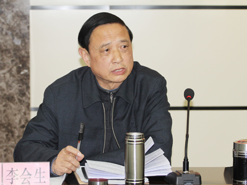 集團公司黨委副書(shū)記李會(huì )生講話(huà)