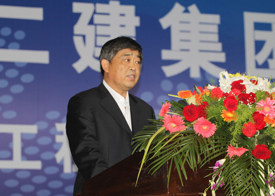 常務(wù)副總經(jīng)理王海民介紹公司信息化建設成果
