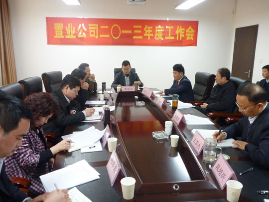 河南二建置業(yè)公司工作會(huì )現場(chǎng)