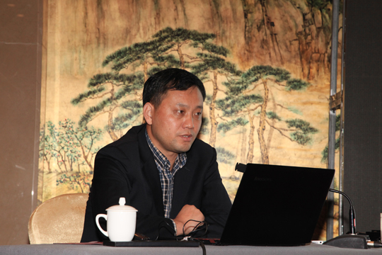 集團總工程師陳建中作大唐三門(mén)峽電廠(chǎng)工業(yè)建筑綠色施工經(jīng)驗交流