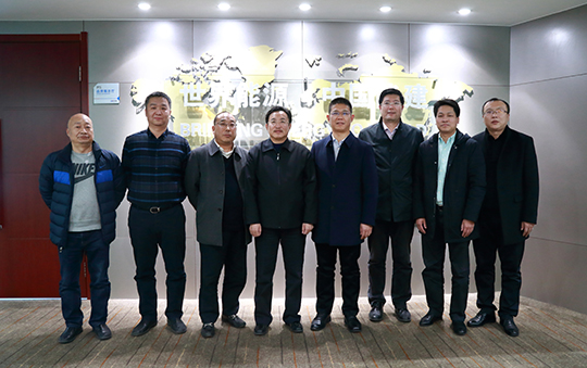 雙方領(lǐng)導合影