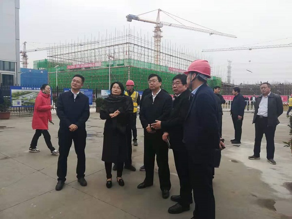 1.項目人員向吳福民常務(wù)副市長(cháng)介紹項目工程情況.jpg