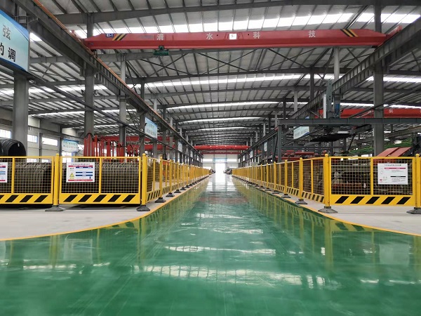 鋼筋加工車(chē)間安全通道、圍欄規范設置.jpg