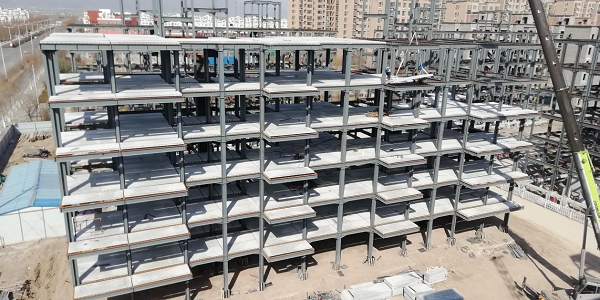 輝縣冀屯災后重建多層裝配式鋼框架及預應力空心板不疊合樓蓋體系.png